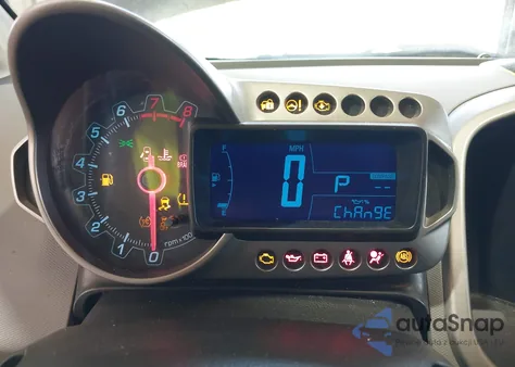 2015 Chevrolet Sonic Ltz Auto из США, поврежденный, VIN 1G1JE5SBXF4177344